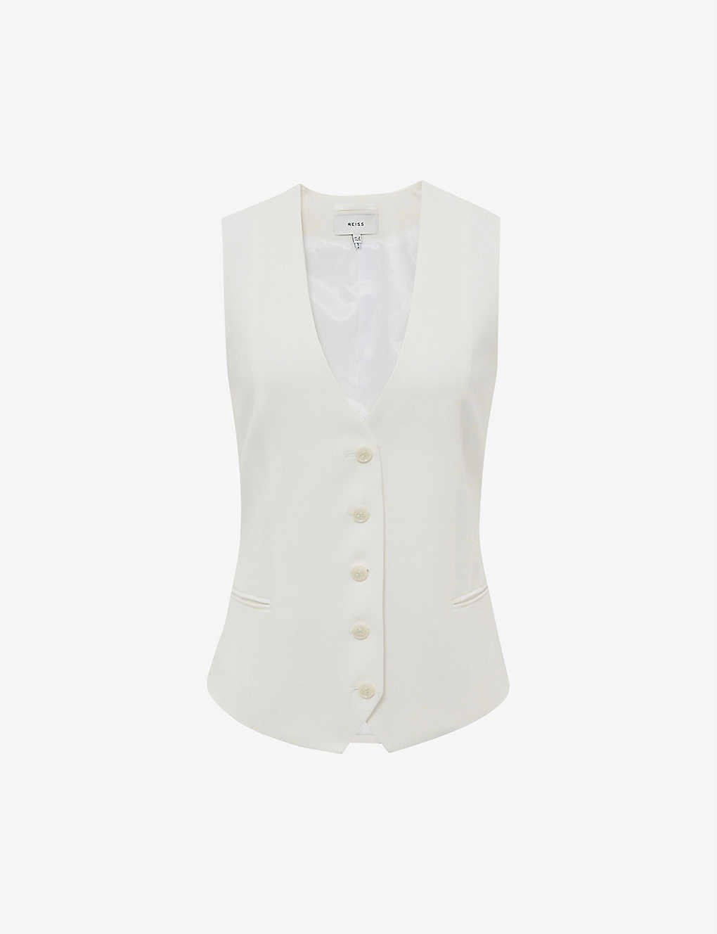 Tatum tailored woven waistcoat