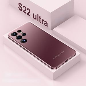 Cheap S22 Ultra Global unlock 5G cell phone 7.2inch 16GB  512GB Android12 FM Radio GPS Dual sim LET smart mobile phones