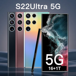 Brand New S22 Ultra 7.3 Inch Smartphones 4G/5G Network Cellphone 16G 1TB 8000mAh 48 100MP Dual Sim Android Unlocked Mobile PhonePopular