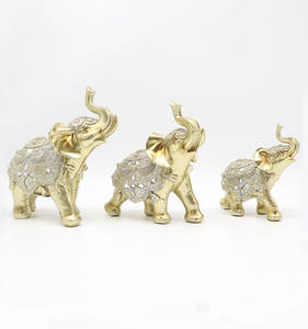 Redeco Art Resin Crafts Crafts Elephant Sculpture Product Resin Gift Creative Decoration Polyresin New Home Decoration Animal
