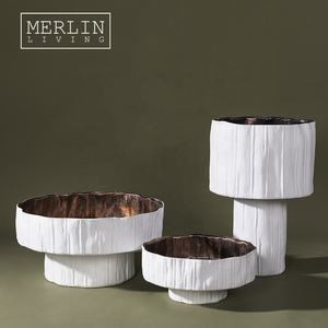 Merlin Living Nordic Fruit Bowl Gold Plated Other modern home decor for Luxury Decorative Fruit Bowls