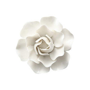 Hallway Bedroom Kitchen Farmhouse Bar Ceramic Flower Wall Artificial 3D Flower Wall Art Living Room Home Decor